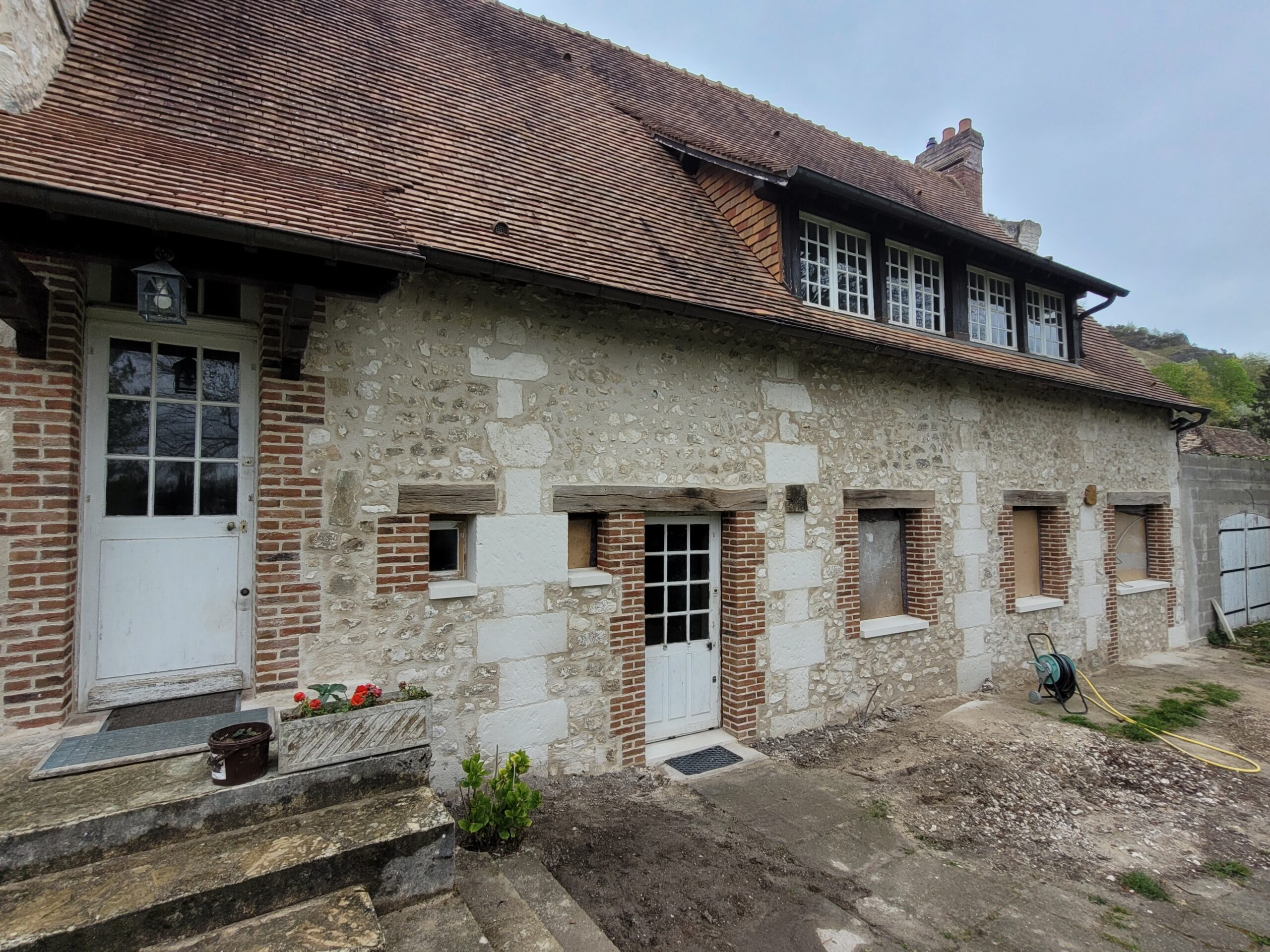 Restauration d’une façade ancienne